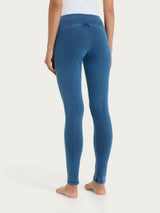 beYOUtiful Homewear – Leggings in maglia denim Blu Donna - Ragno