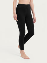 beYOUtiful Homewear – Leggings capri in maglia denim Neri Donna - Ragno