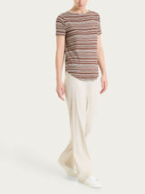 Pantalone ampio in Super Fresh Bianchi Donna - Ragno