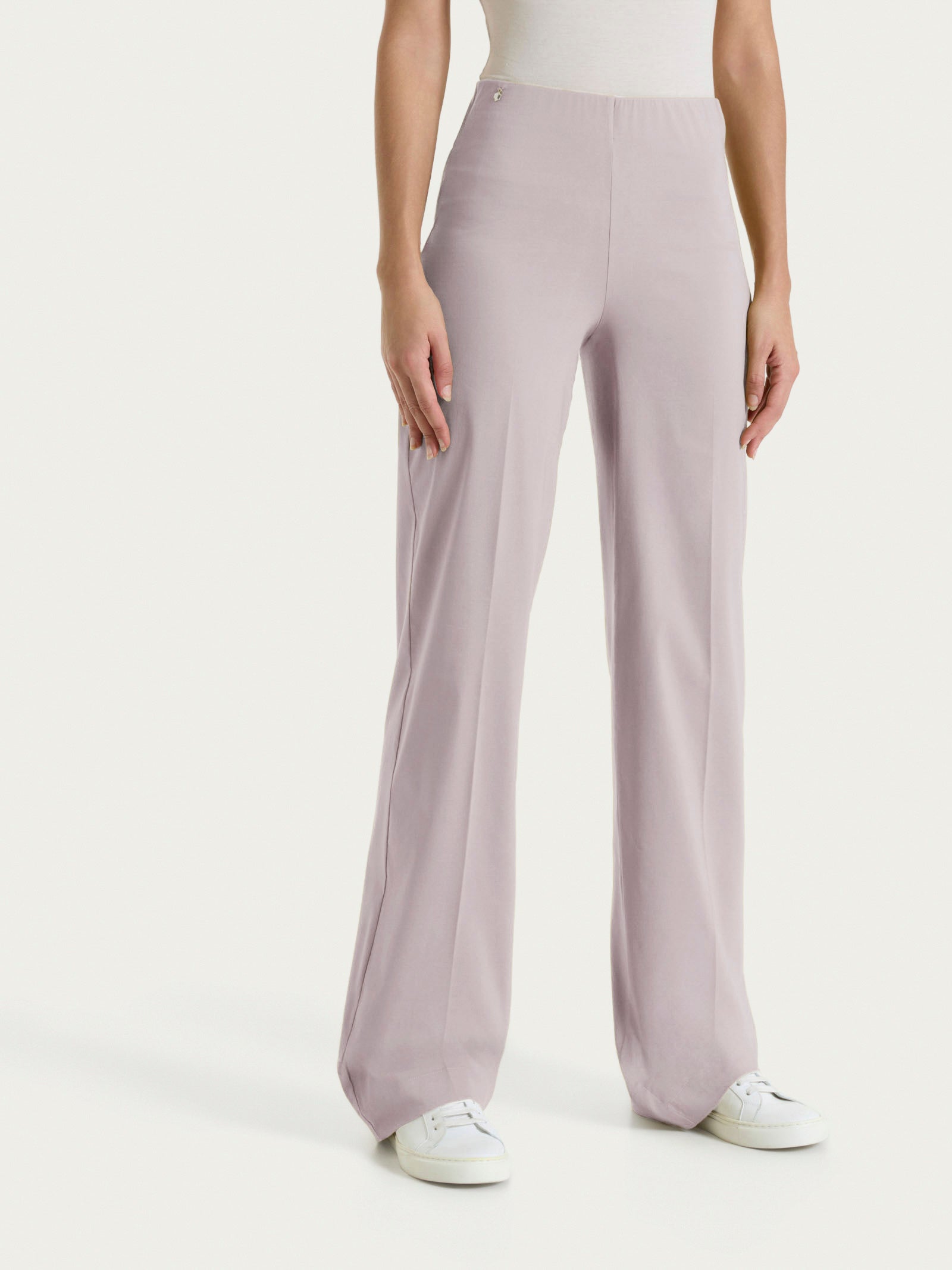 Pantalone ampio in Super Fresh Rosa Donna - Ragno