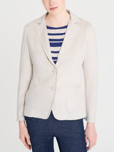 Blazer con due bottoni in Eco Suede Bianchi Donna - Ragno