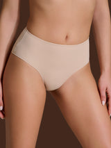 beYOUtiful - Slip alto in Microfibra Compact Marroni Donna - Ragno