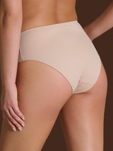 beYOUtiful - Slip alto in Microfibra Compact Marroni Donna - Ragno