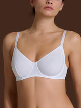 beYOUtiful - Reggiseno con ferretto in Microfibra Compact Bianchi Donna - Ragno