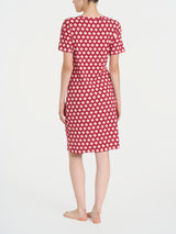 Abito in fantasia con nodo in Viscosa Summer  Rossi Donna - Ragno