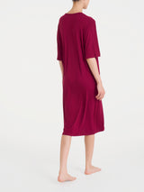 Abito con spacco frontale in Viscosa Summer Rossi Donna - Ragno
