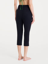 Pantalone pinocchietto in Viscosa Summer Neri Donna - Ragno