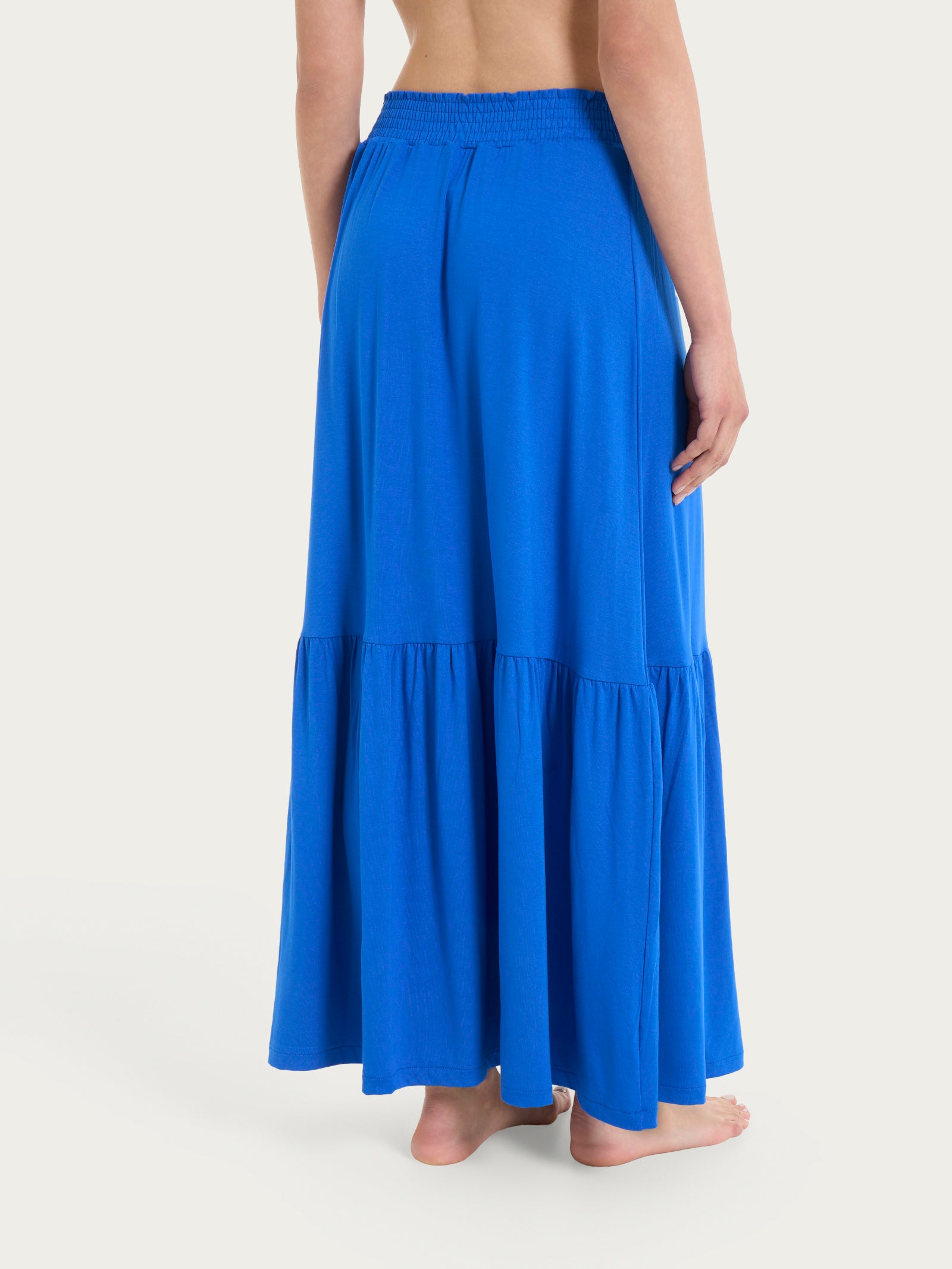 Gonna lunga in Viscosa Summer Blu Donna - Ragno