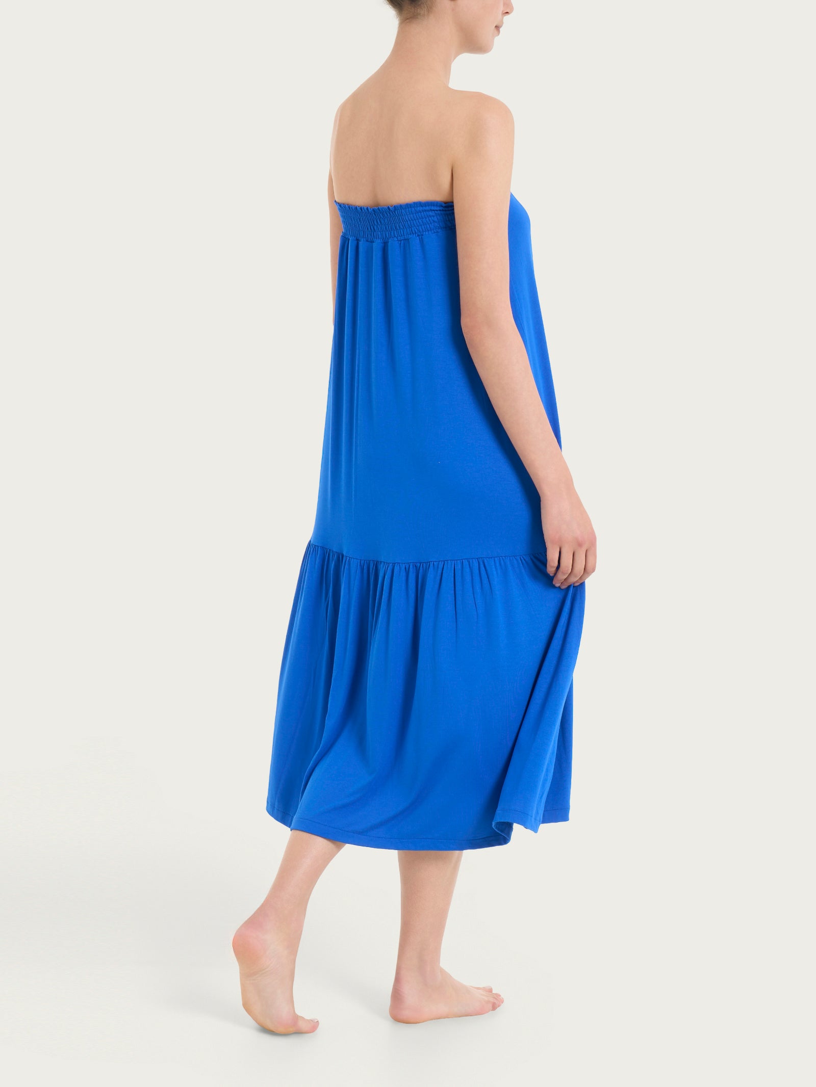 Gonna lunga in Viscosa Summer Blu Donna - Ragno