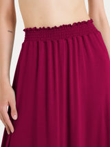 Gonna lunga in Viscosa Summer Rossi Donna - Ragno