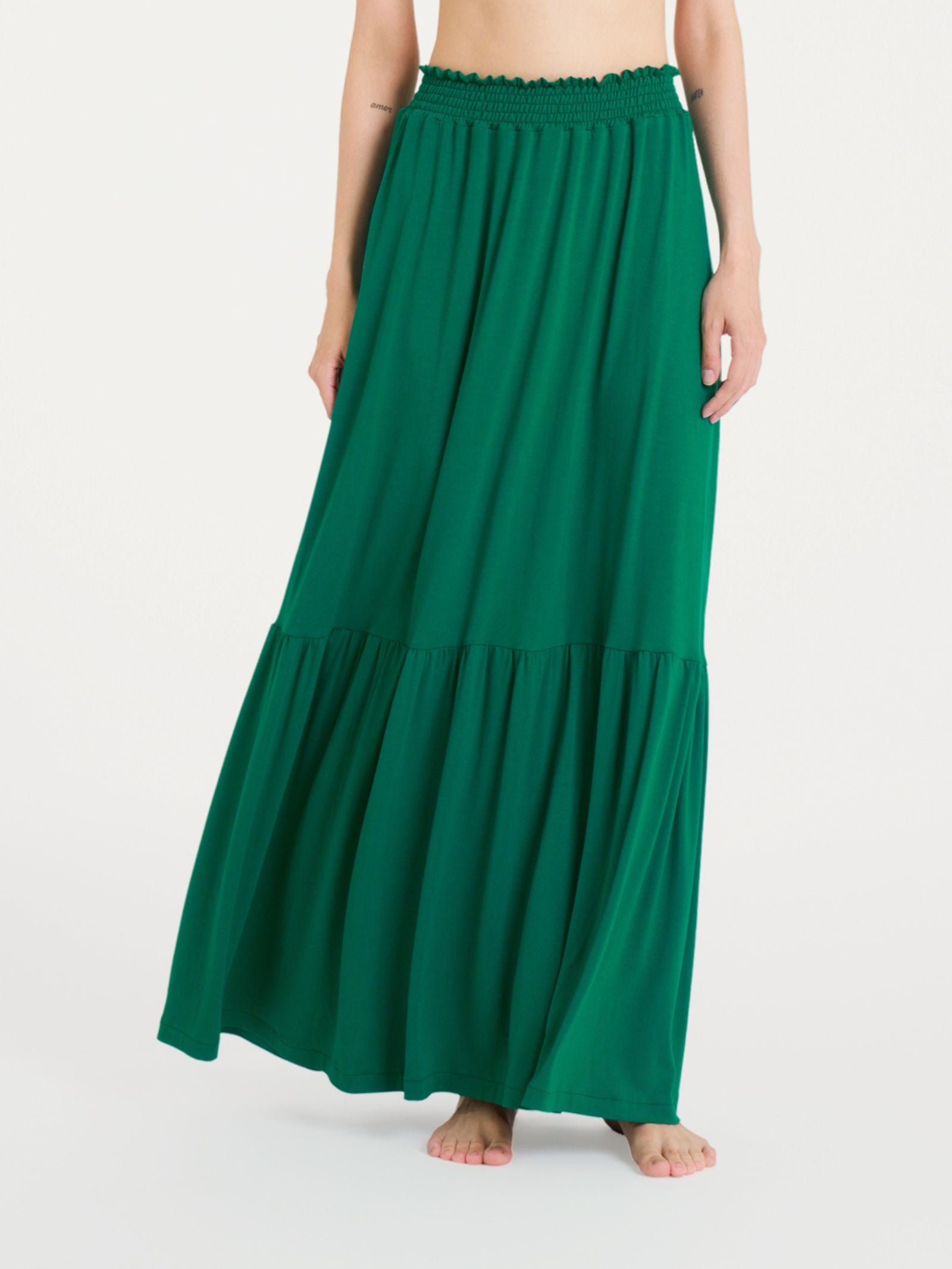 Gonna lunga in Viscosa Summer Blu Donna - Ragno
