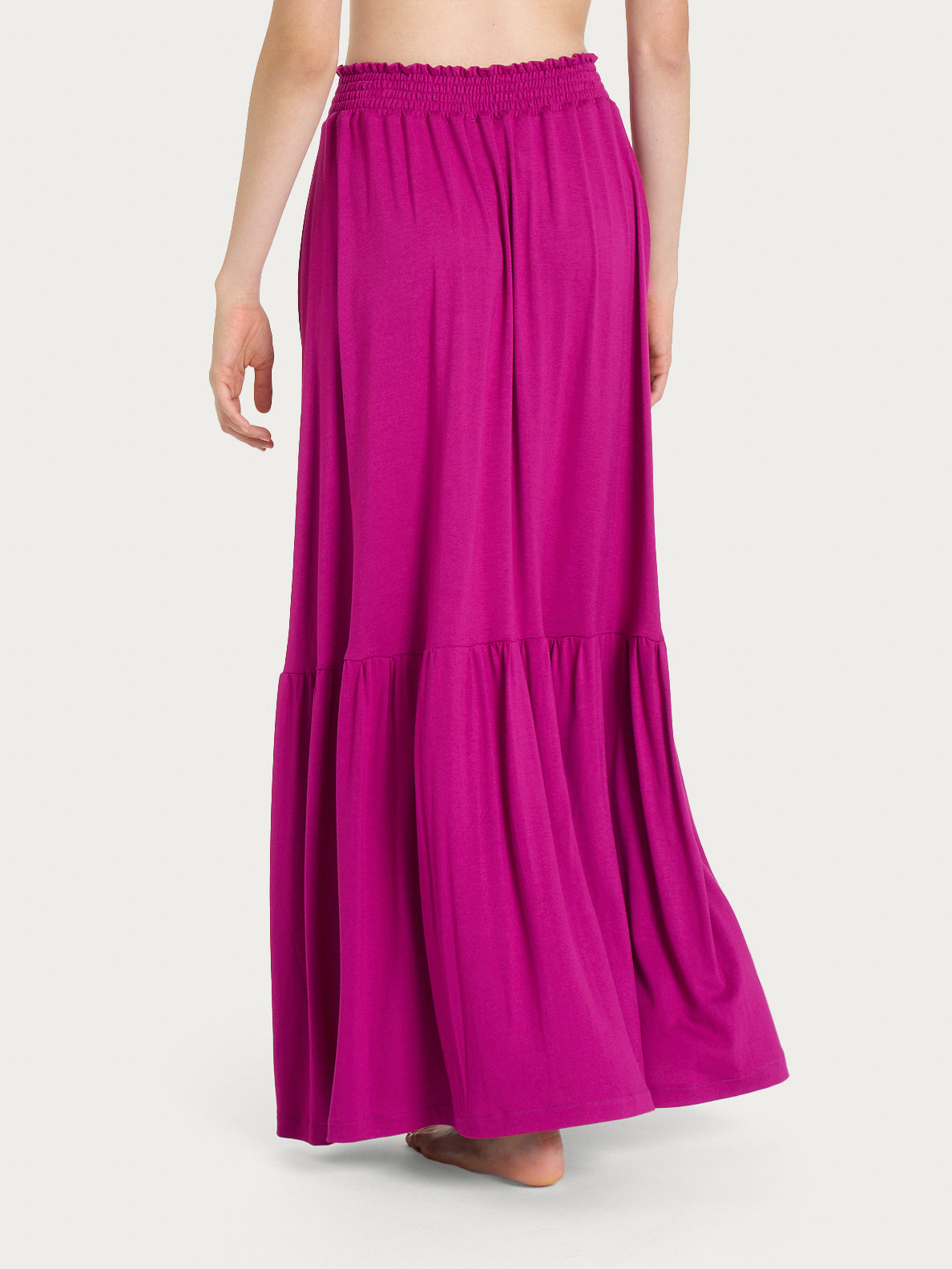 Gonna lunga in Viscosa Summer Rosa Donna - Ragno