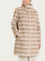 Fuzzy Coat Cappotto double-face  Bianchi Donna - Ragno