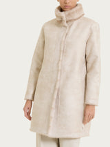 Fuzzy Coat Cappotto double-face  Bianchi Donna - Ragno