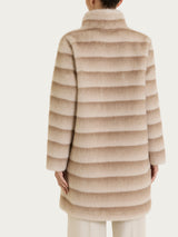 Fuzzy Coat Cappotto double-face  Bianchi Donna - Ragno