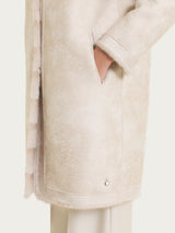 Fuzzy Coat Cappotto double-face  Bianchi Donna - Ragno