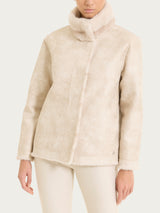 Fuzzy Coat Giacca double-face Bianchi Donna - Ragno