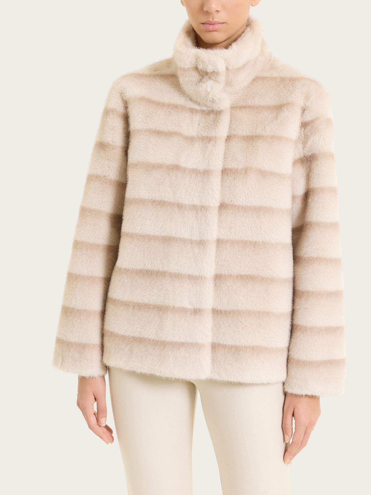 Fuzzy Coat Giacca double-face Bianchi Donna - Ragno