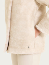 Fuzzy Coat Giacca double-face Bianchi Donna - Ragno