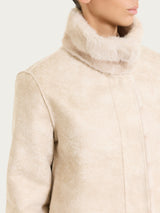 Fuzzy Coat Giacca double-face Bianchi Donna - Ragno