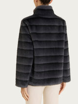 Fuzzy Coat Giacca double-face Grigi Donna - Ragno