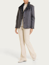 Fuzzy Coat Giacca double-face Grigi Donna - Ragno