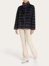 Fuzzy Coat Giacca double-face Grigi Donna - Ragno