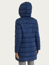 Fuzzy Coat Giacca con cappuccio double-face  Marroni Donna - Ragno