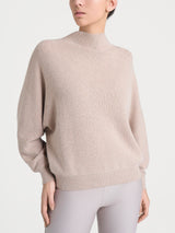 Lupetto Punto Links in misto Lana e Angora Grigi Donna - Ragno