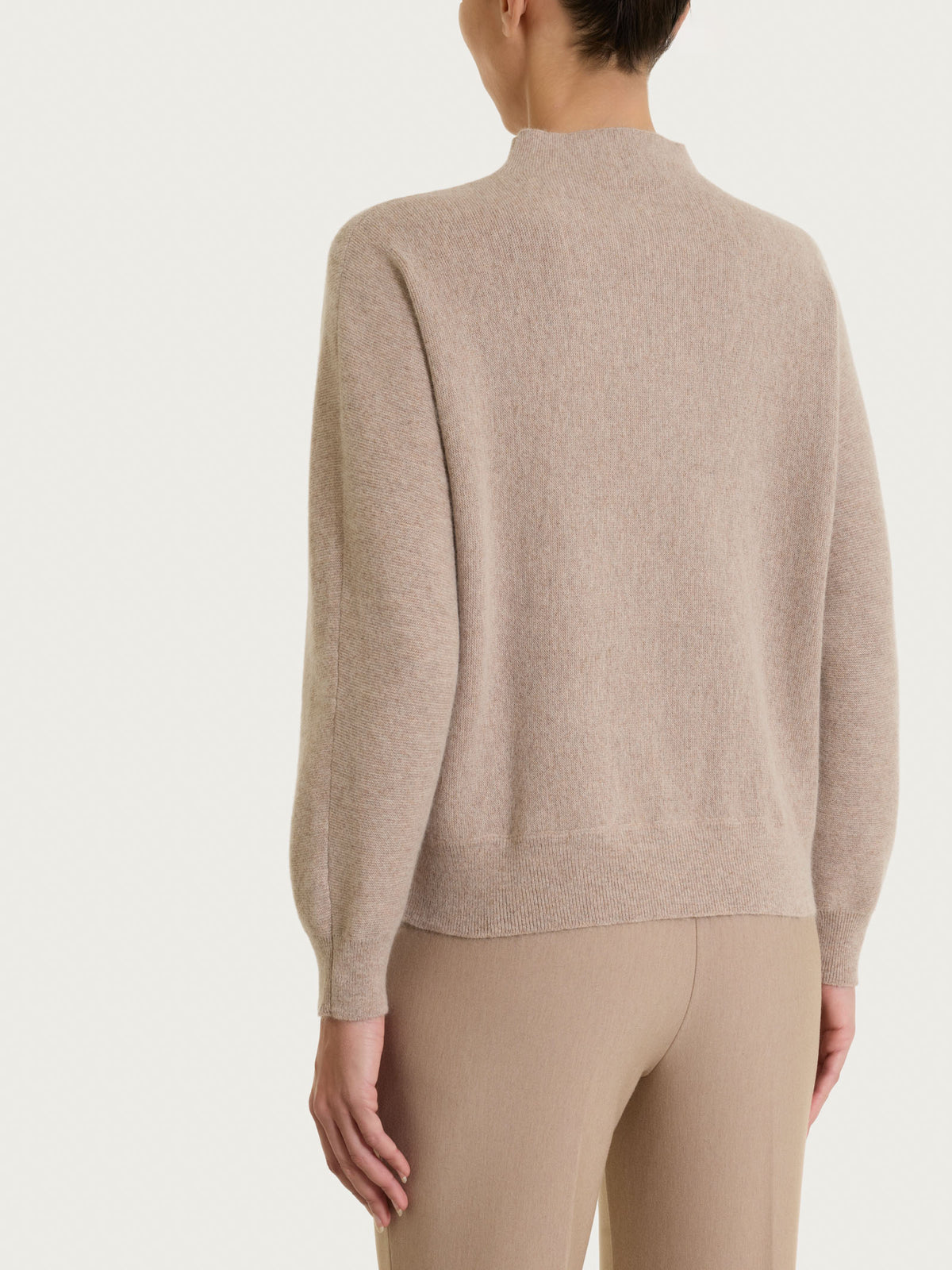 Lupetto Punto Links in misto Lana e Angora Grigi Donna - Ragno
