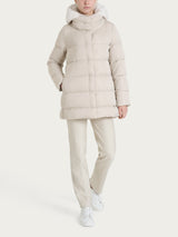 Piumino con Vegan Fur interna removibile Bianchi Donna - Ragno