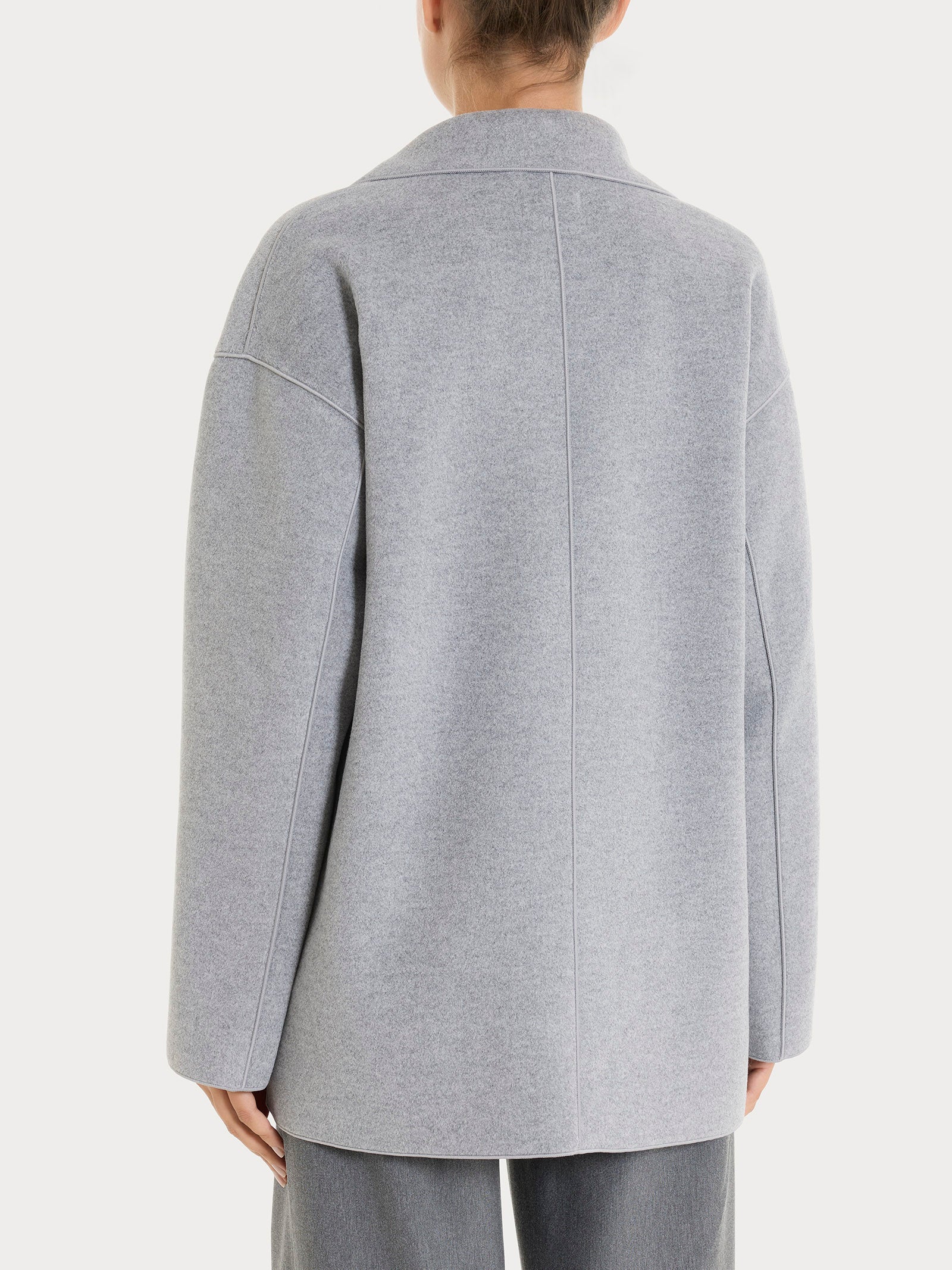 Cappotto caban in Vegan Wool Neri Donna - Ragno