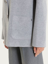 Cappotto caban in Vegan Wool Neri Donna - Ragno