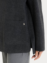 Cappotto caban in Vegan Wool Neri Donna - Ragno