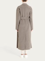 Cappotto lungo in Vegan Wool Grigi Donna - Ragno