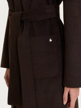 SoftCoat Cappotto lungo Marroni Donna - Ragno