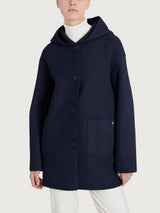 SoftCoat Giaccone con cappuccio  Blu Donna - Ragno