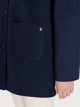 SoftCoat Giaccone con cappuccio  Blu Donna - Ragno