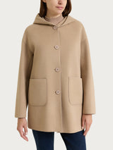 Softcoat Chaqueta con capucha Gris Mujer - Ragno