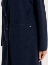SoftCoat cappotto con bottoni  Blu Donna - Ragno