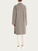 Cappotto con bottoni in Vegan Wool Grigi Donna - Ragno