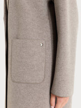 Cappotto con bottoni in Vegan Wool Grigi Donna - Ragno