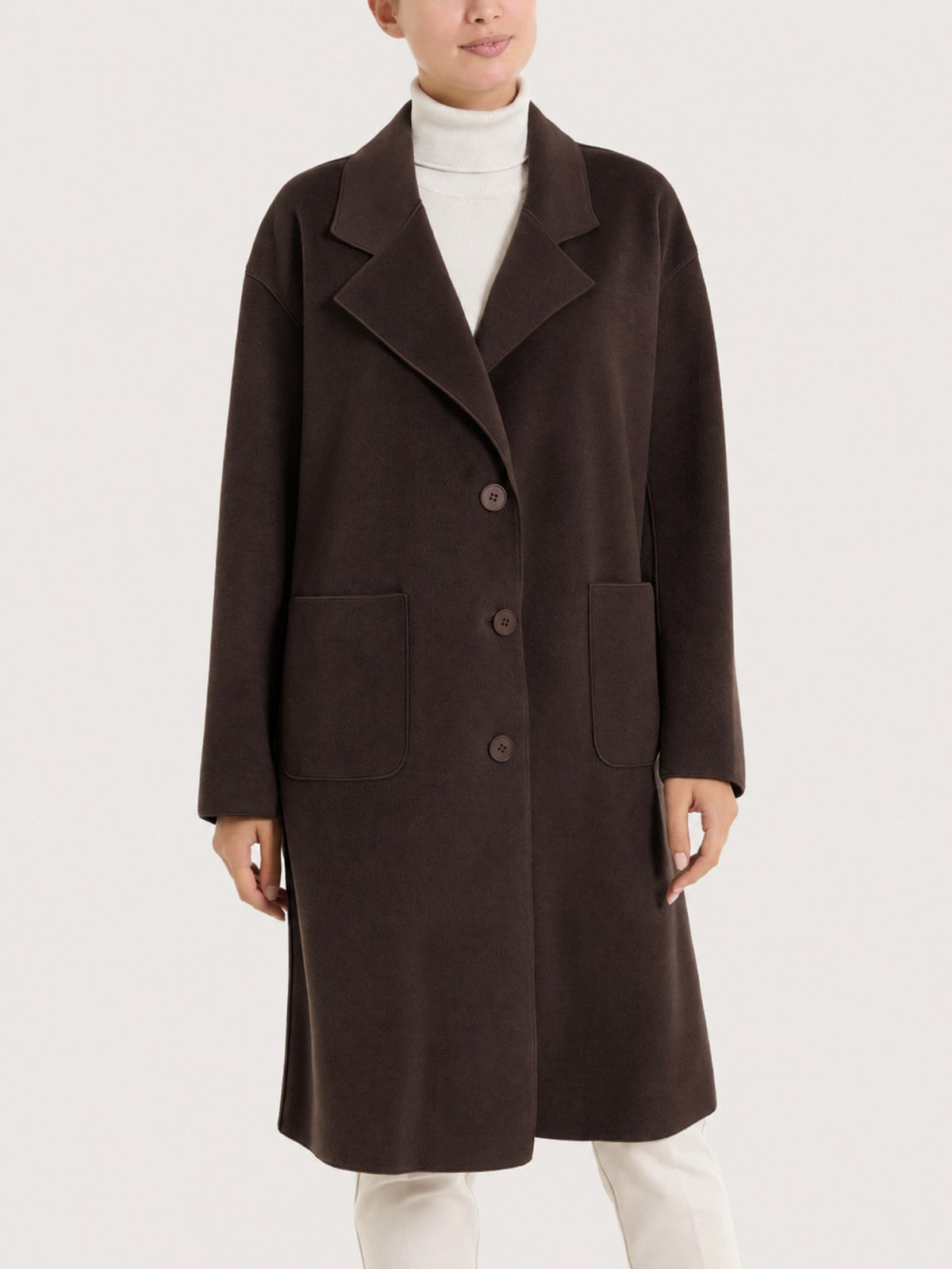 SoftCoat cappotto con bottoni  Marroni Donna - Ragno
