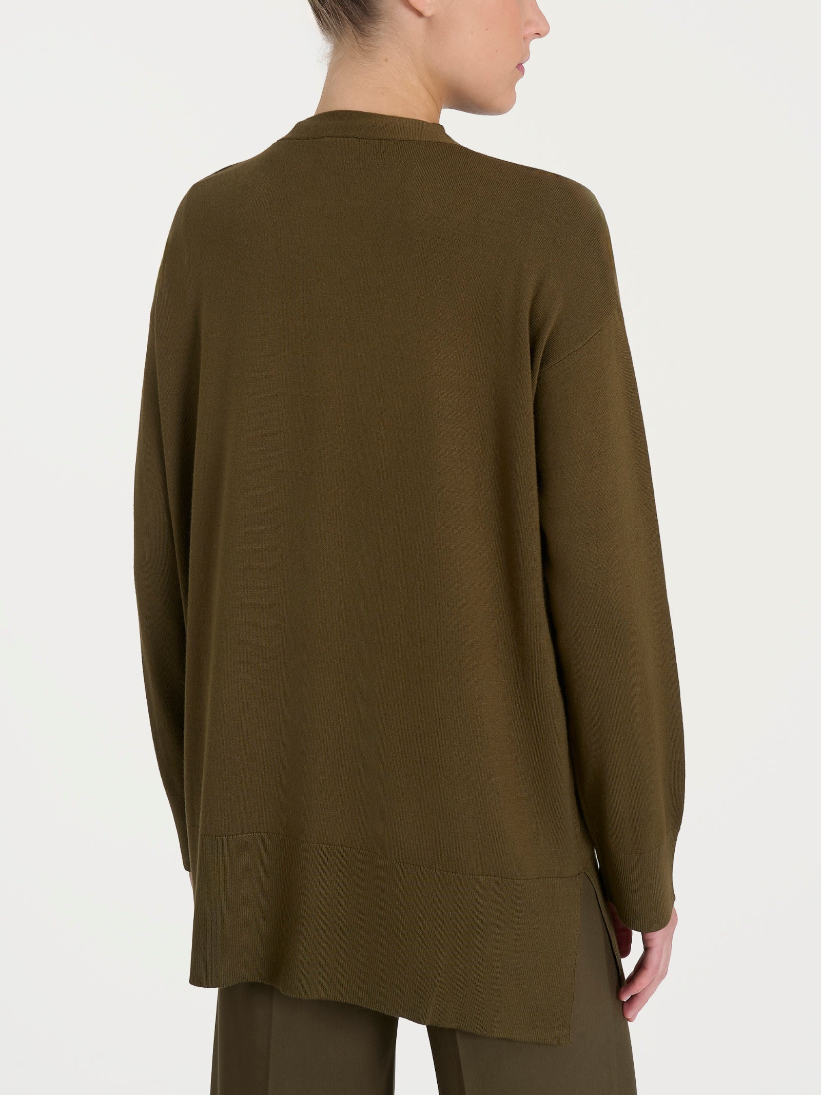 Cardigan over con bottoni Four Seasons Verdi Donna - Ragno