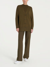Cardigan over con bottoni Four Seasons Verdi Donna - Ragno