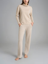 Pigiama con collo a ciambella in Super Soft  Bianchi Donna - Ragno