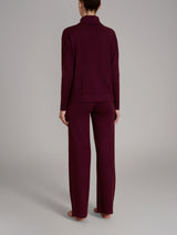 Pigiama con collo a ciambella in Super Soft  Viola Donna - Ragno