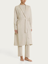 Vestaglia con cintura in Super Soft Bianchi Donna - Ragno