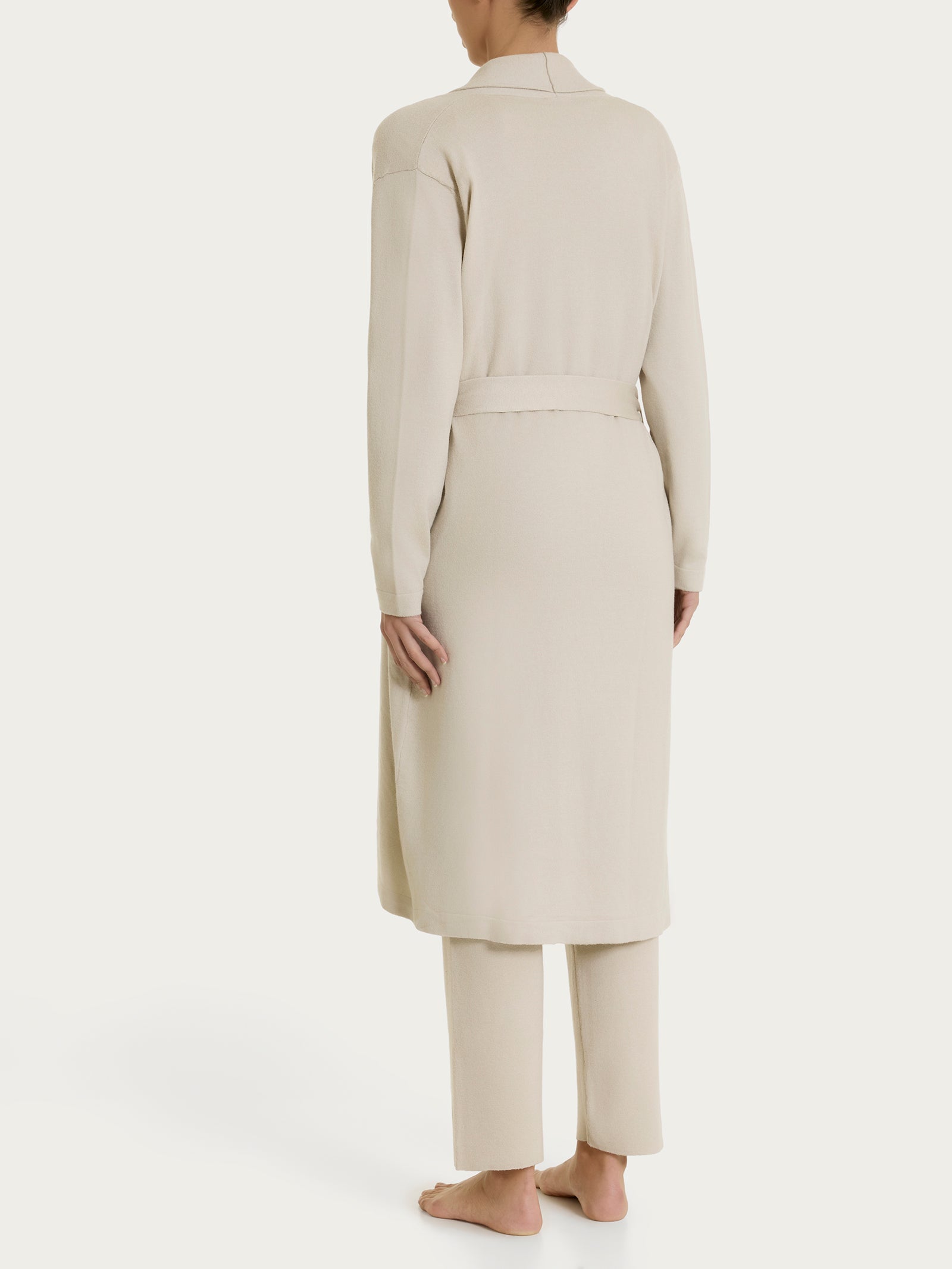 Vestaglia con cintura in Super Soft Bianchi Donna - Ragno