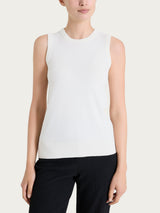 Maglia smanicata Four Seasons Bianchi Donna - Ragno